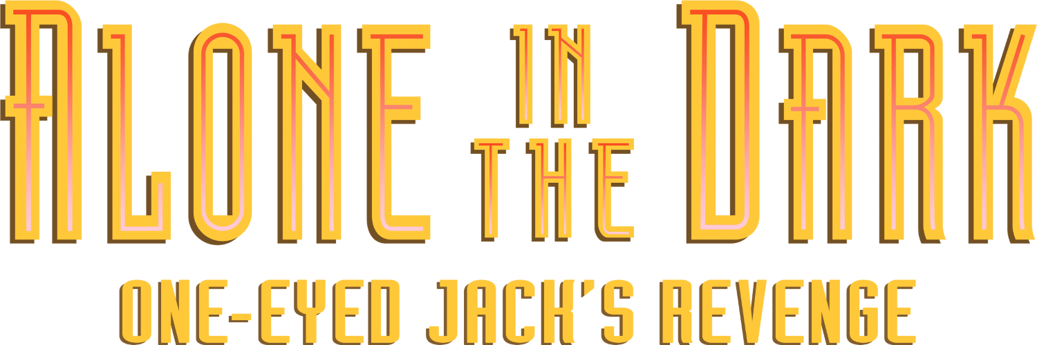 Alone In The Dark One Eyed Jack's Revenge logo for Playstation